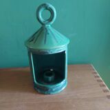 Candle holder in glazed ceramic 60s