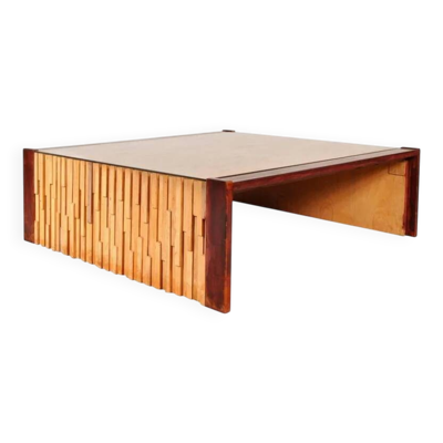 Table basse en grande édition des années 1960 par Percival Lafer, Brésil