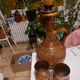 Carafe et verres en céramique