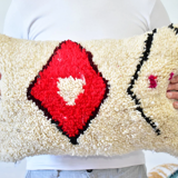 Colorful Moroccan carpet pillow 53x35cm