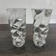 Pair of signed Baccarat Aladin candlesticks