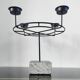 Chandelier Crown Industrial / Brutalist Style