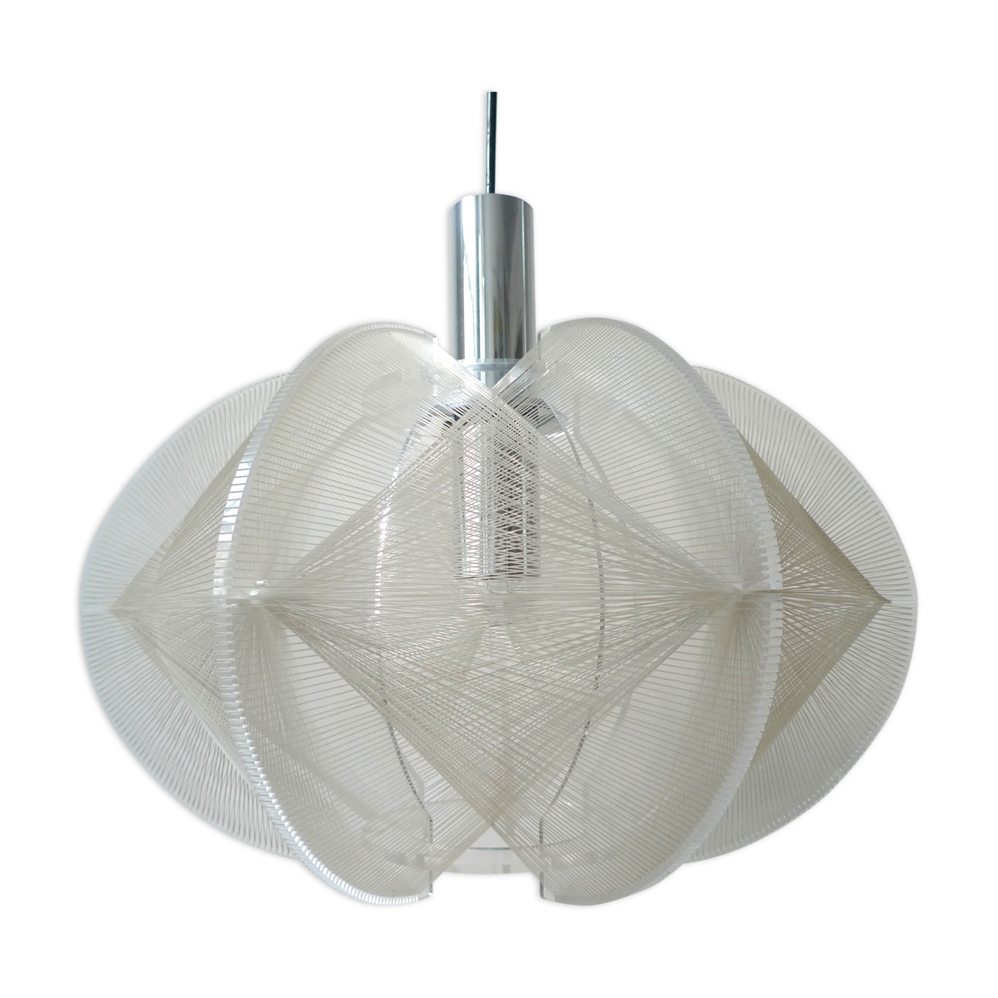 Paul Secon hanging lamp by Sompex 1960