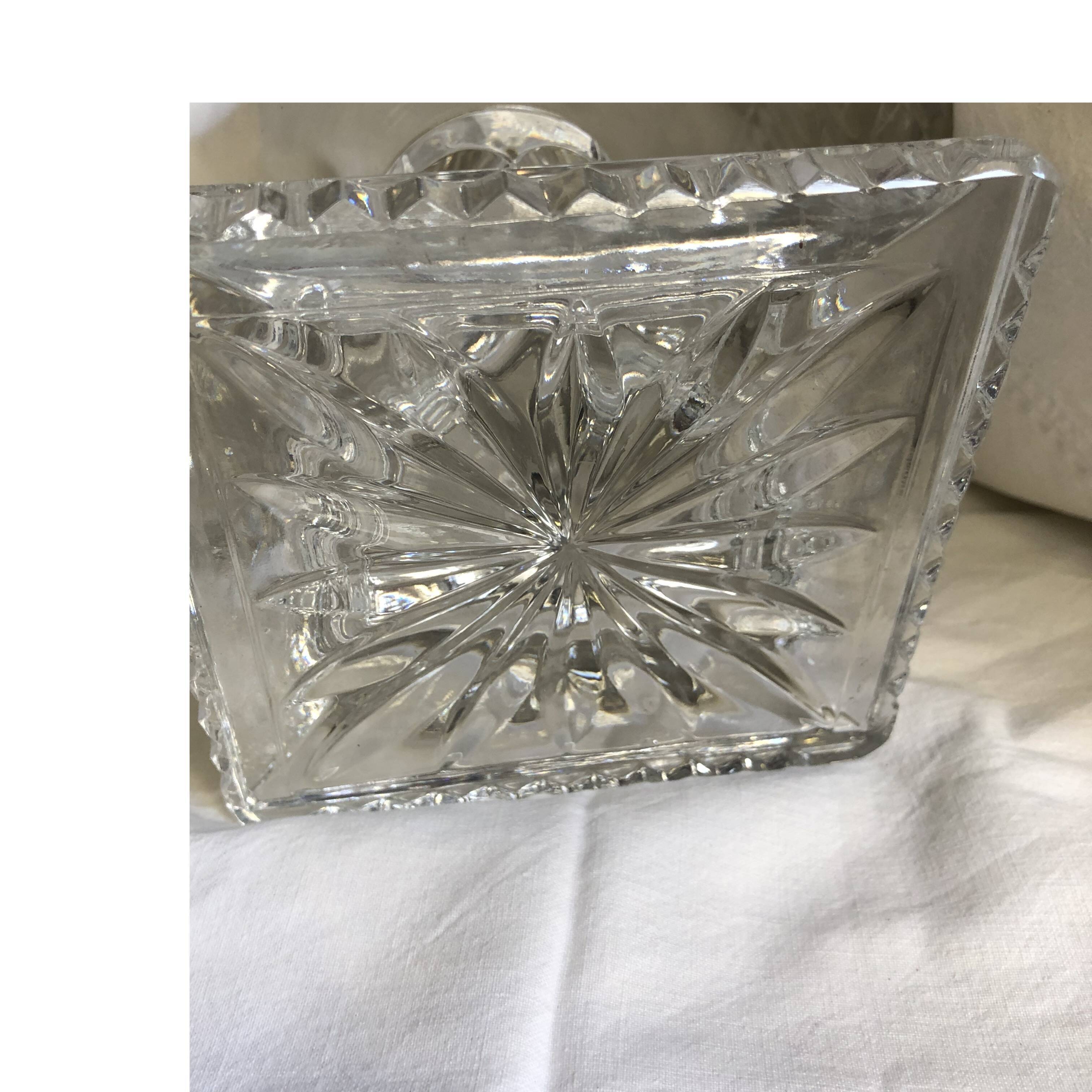 Bohemian crystal fruit cup