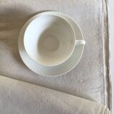 19th Raw linen tablecloth length 290 cm