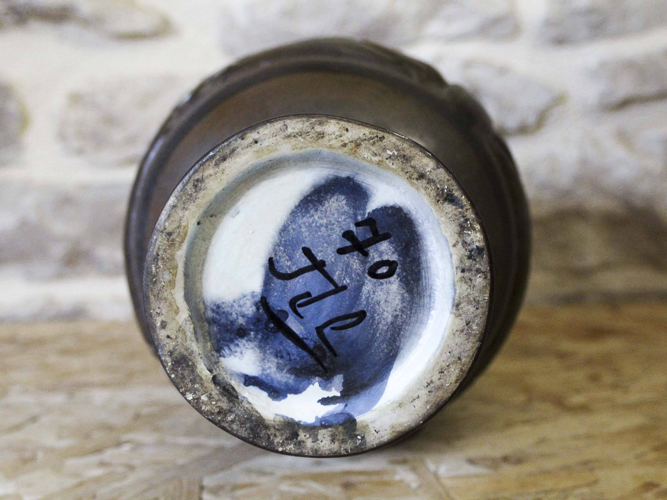 Ceramic vase pitcher by Jean de Lespinasse