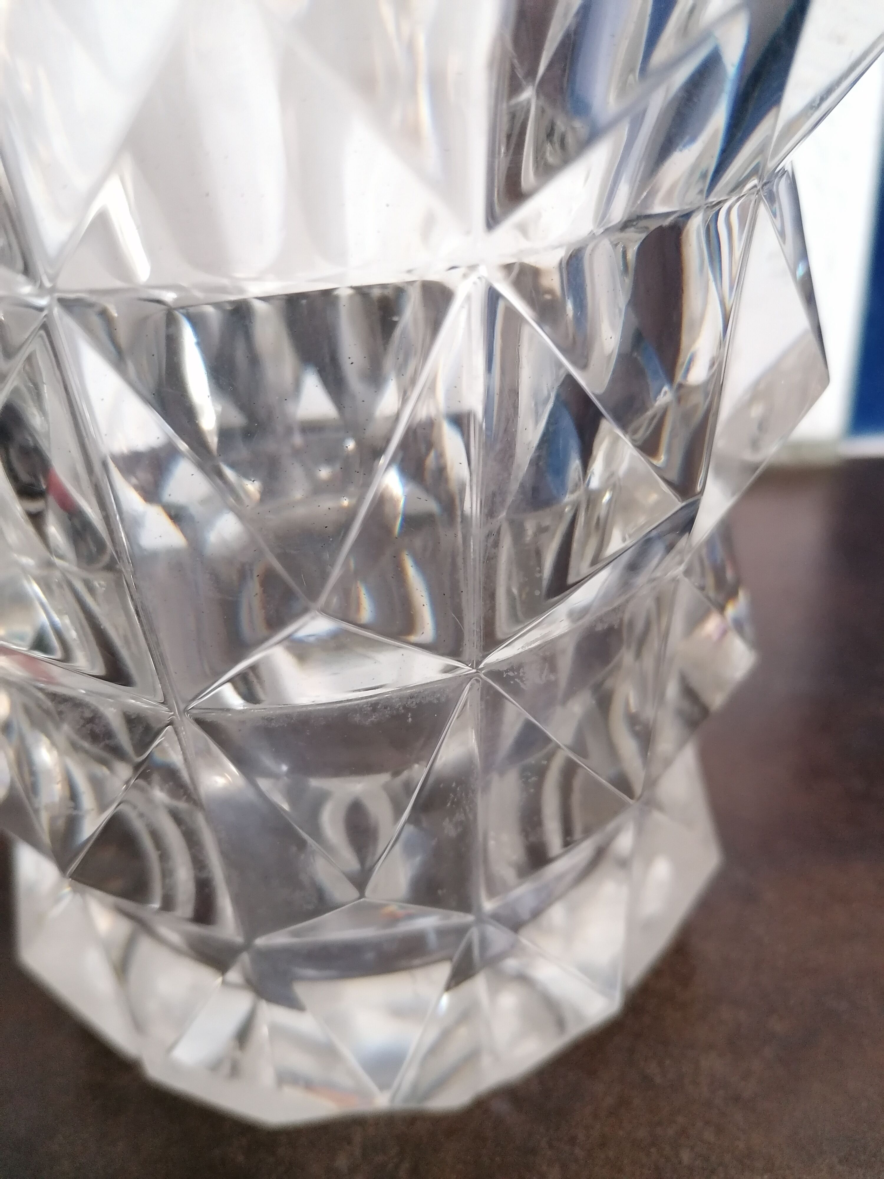 Vase en cristal St Louis