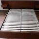 Scandinavian style bed in 140 with two integrated nightstands