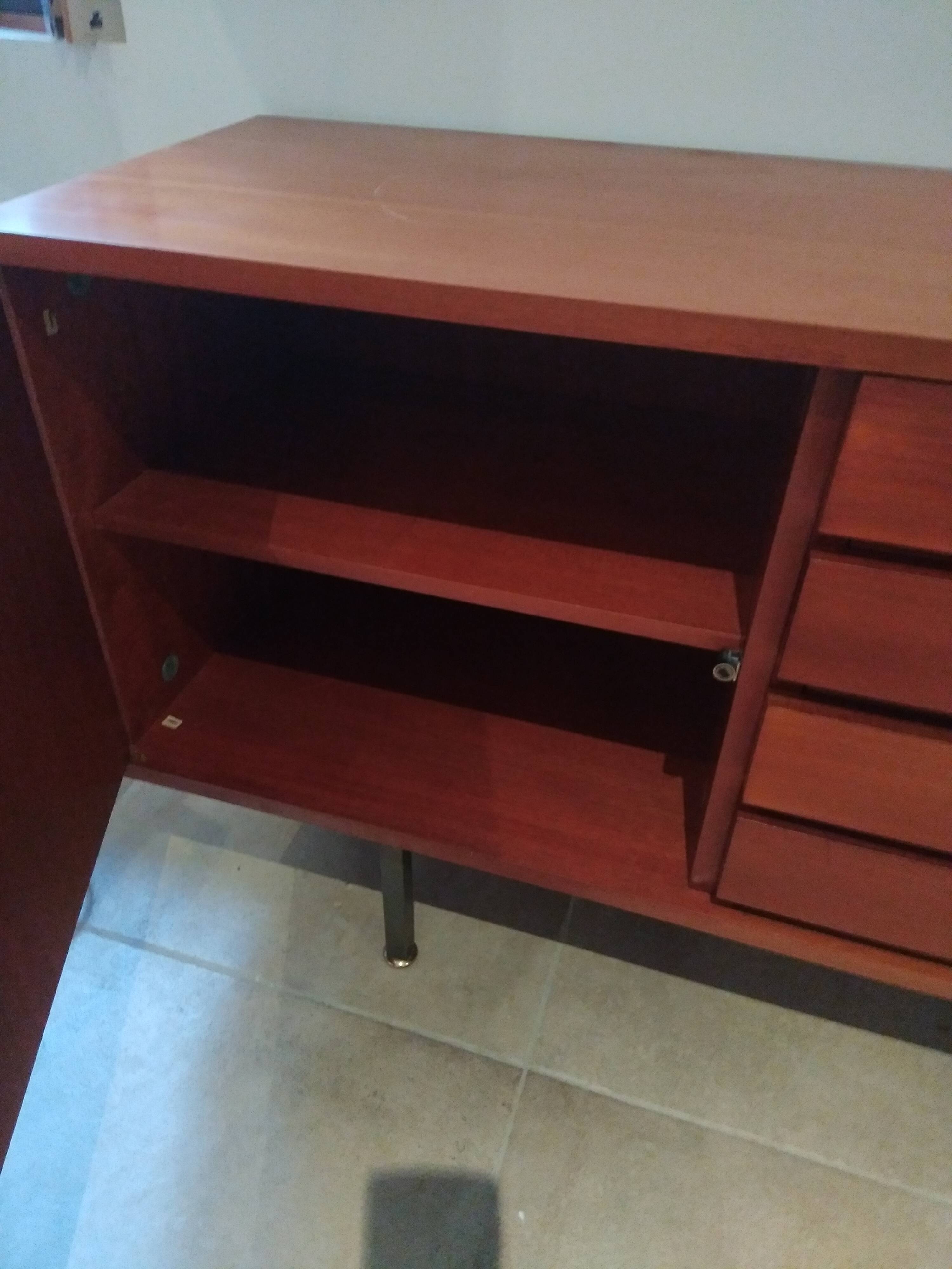 Louis Paolozzi mahogany sideboard