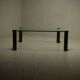 Grande table basse monumentale modèle T14 par Peter Ghyczy années 1970