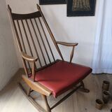 Guillemas vintage Scandinavian style rocking chair.