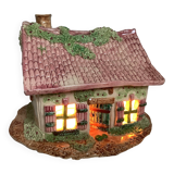 Ceramic house night light lamp