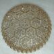 Moulded glass wall sconce