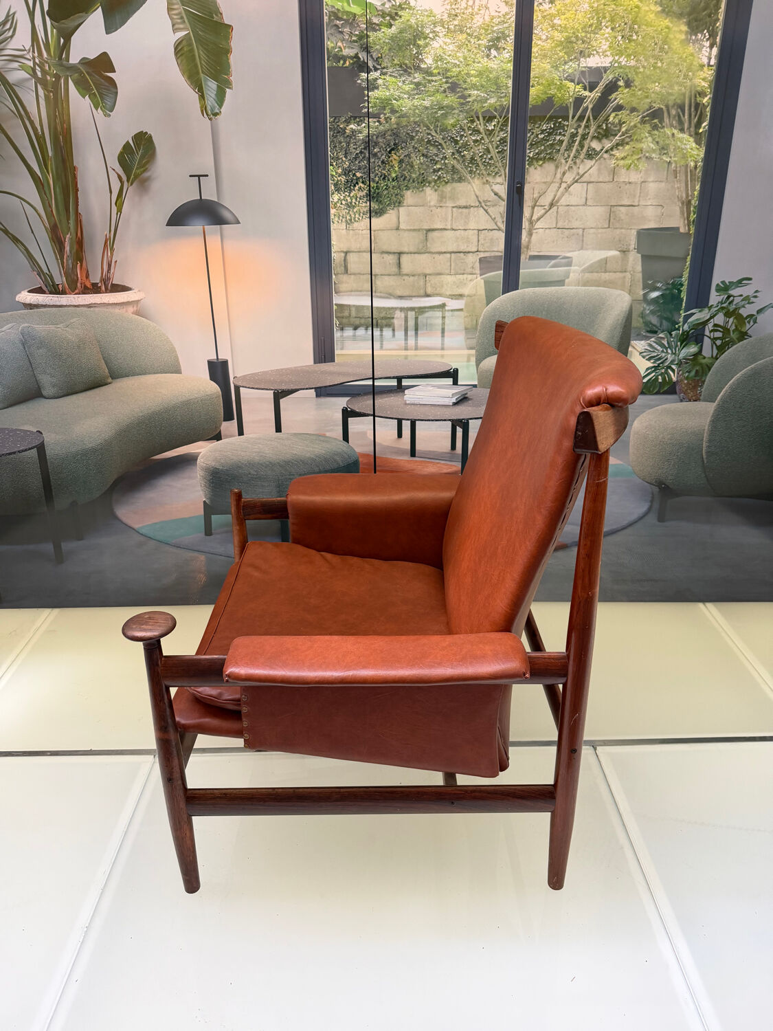 Armchair model Bwana designed by Finn Juhl.