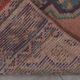 Vintage Turkish hallway rug 86x482 cm