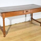 Property Farm Table in Cherry, Louis XIV style – Early 19th century