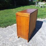 Compass leg chest of drawers