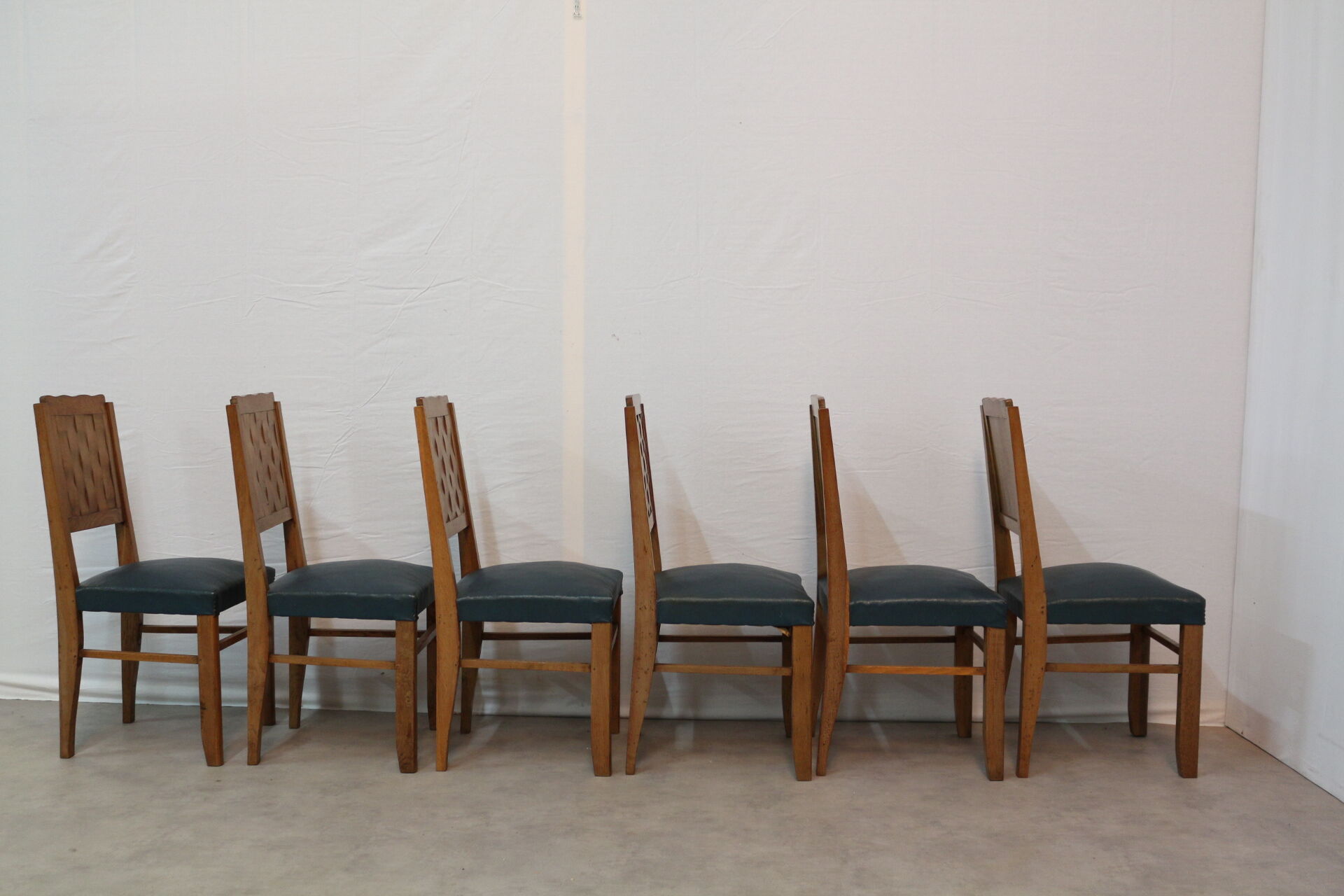 6 chairs 1950