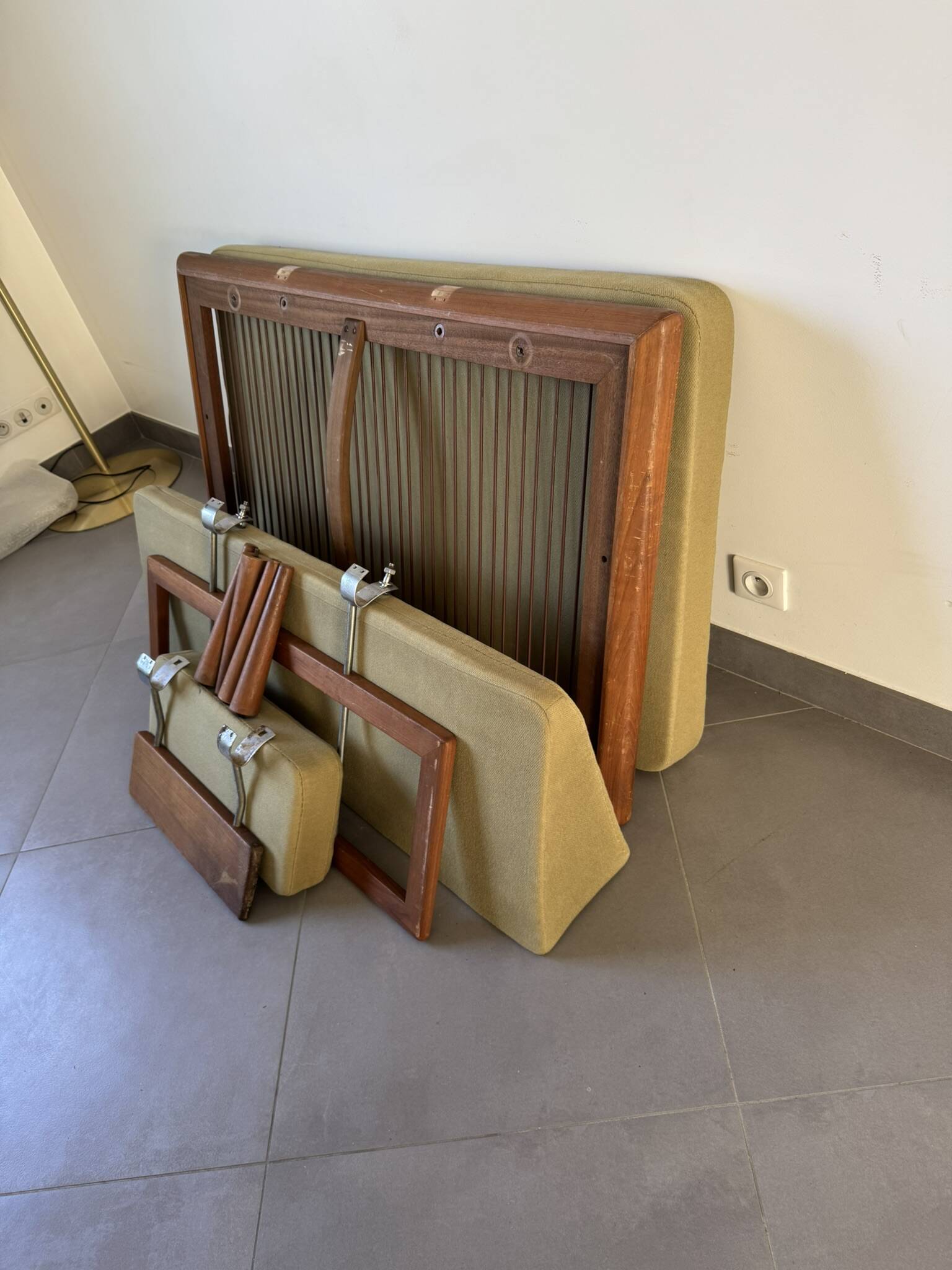 Canapé Minerva 2 places Peter Hvidt & Orla Mølgaard-Nielsen