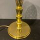 Murano Glass and Brass Table Lamps, 1980s, Set of 2