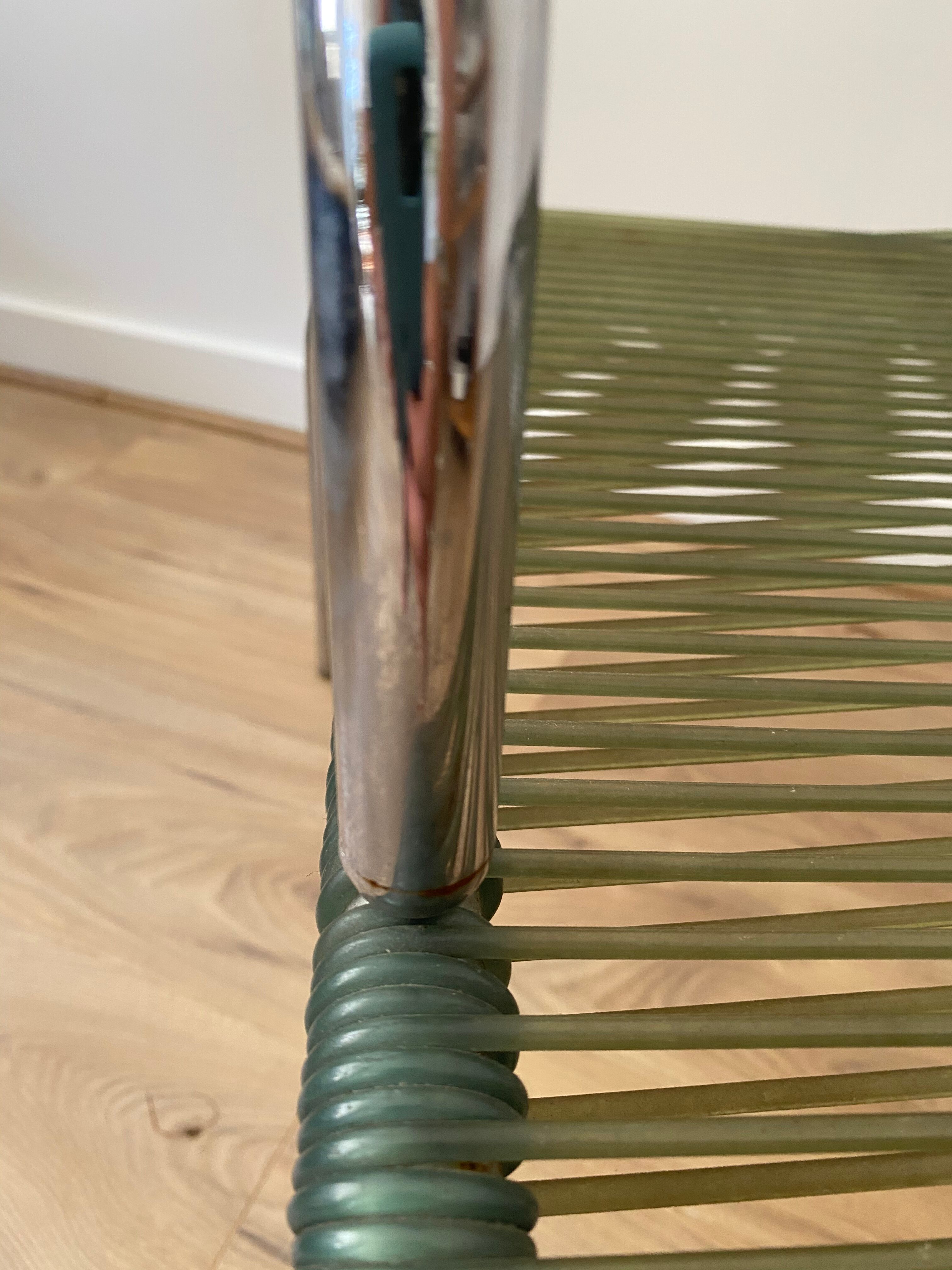 Vintage scoubidou armchair