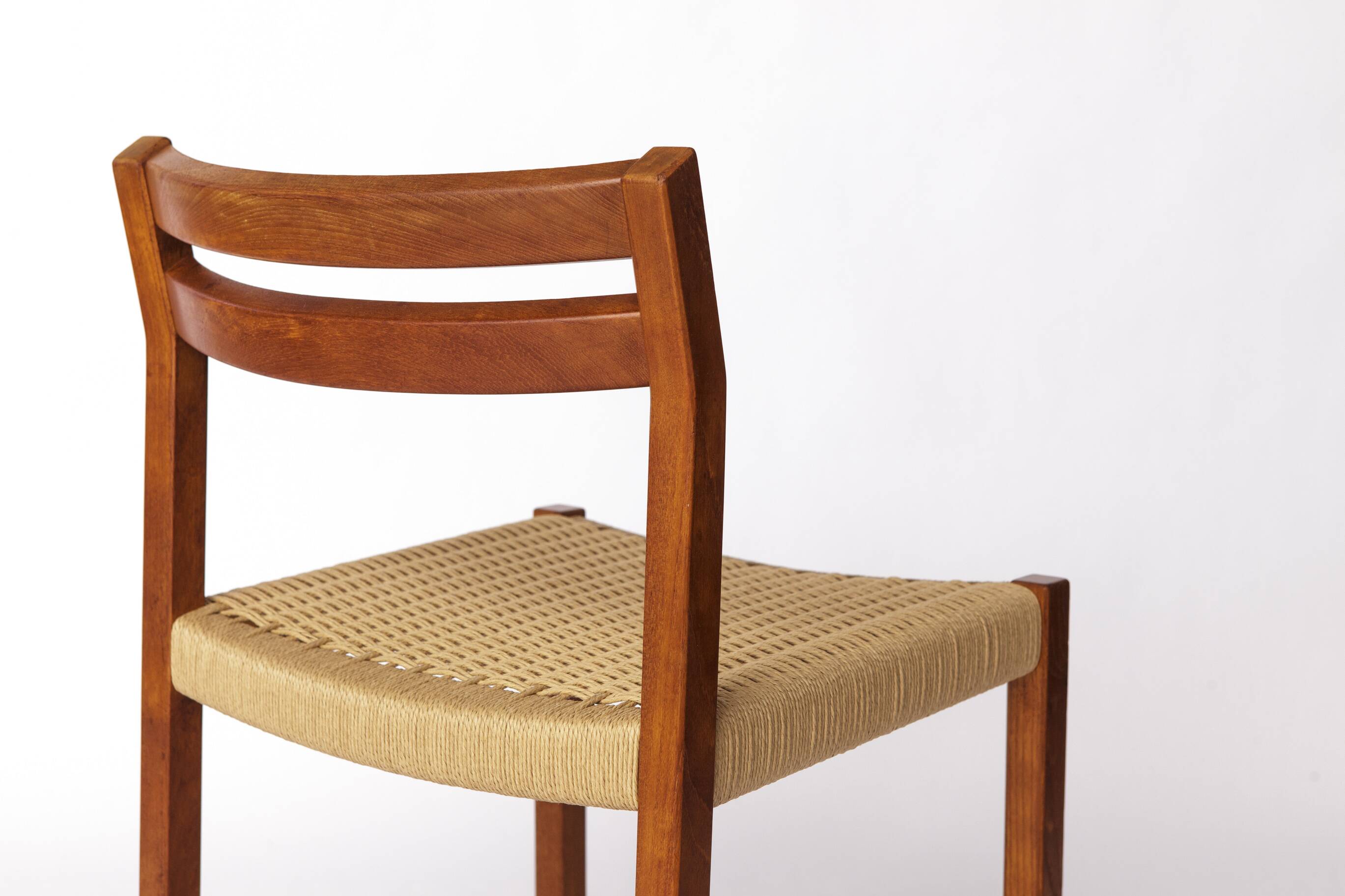 1 of 4 Niels O. Møller Model 404 Teak Dining Chair – Danish Mid-Century