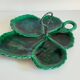 Vintage glazed ceramic slip dish