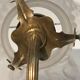 Applique tulipe Art Deco en laiton