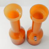 Pair of vintage AV Mazzega vases 1960