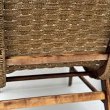 Vintage Bas van Pelt Rope Chair