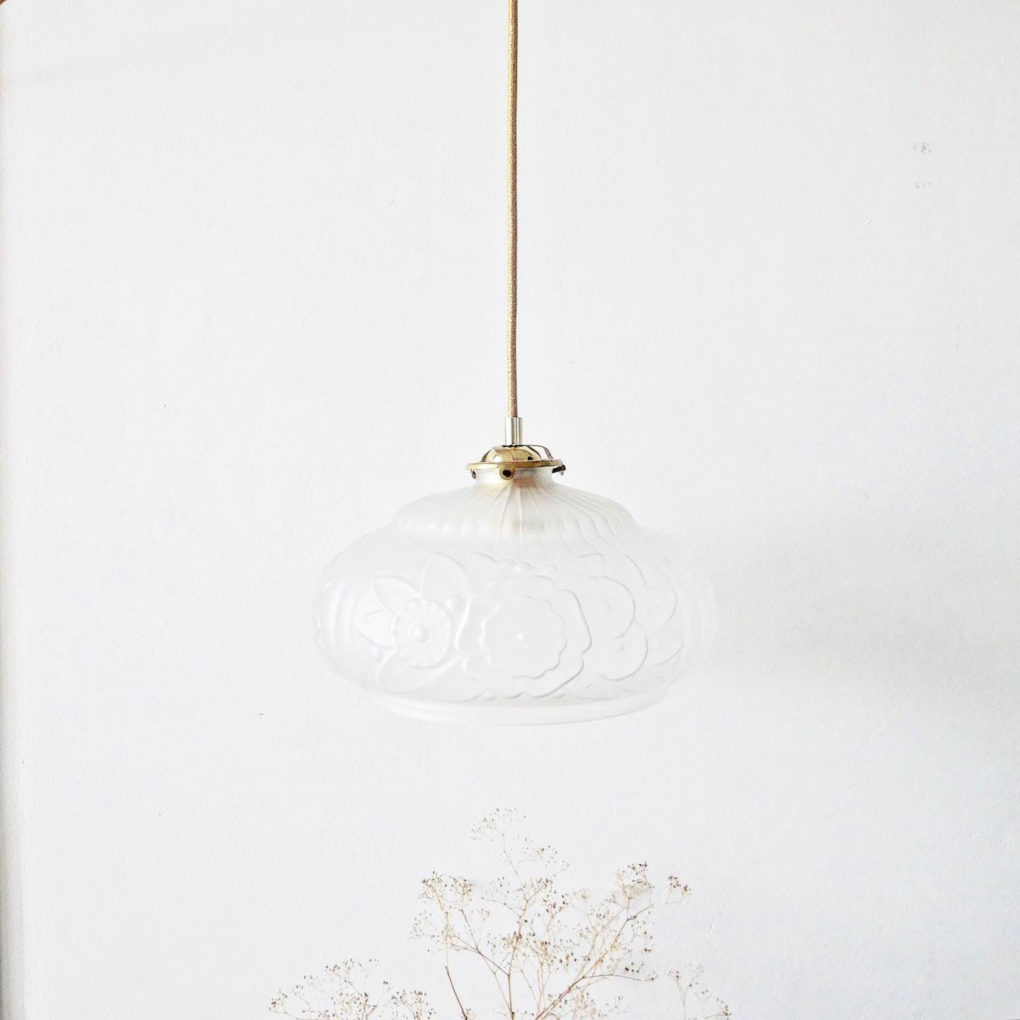 Suspension art déco