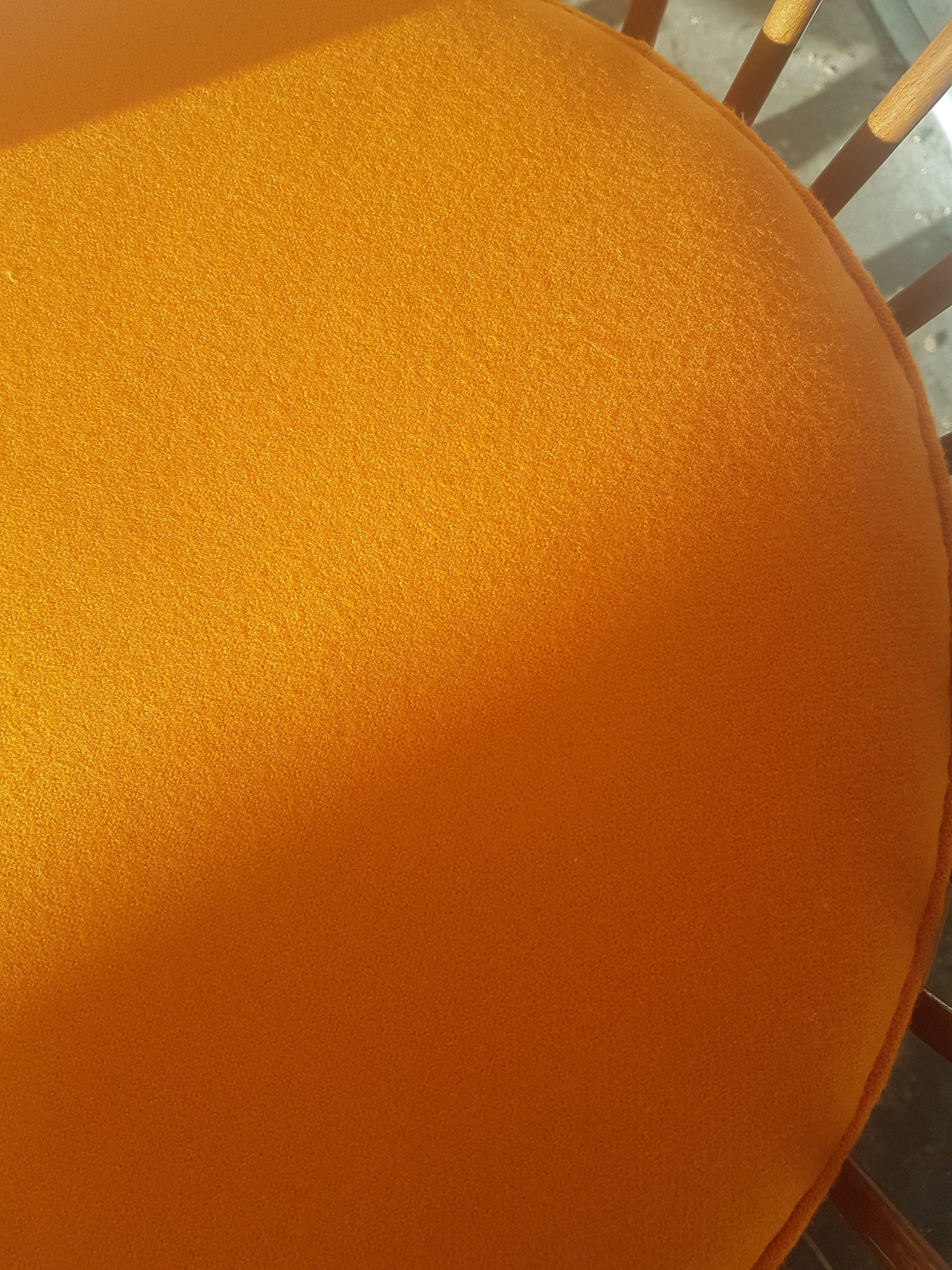 A pair of vintage circle chairs by Yngve Ekstrom