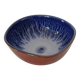 Glazed ceramic bowl / cup Blue interior Signed Alésia
