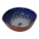 Glazed ceramic bowl / cup Blue interior Signed Alésia
