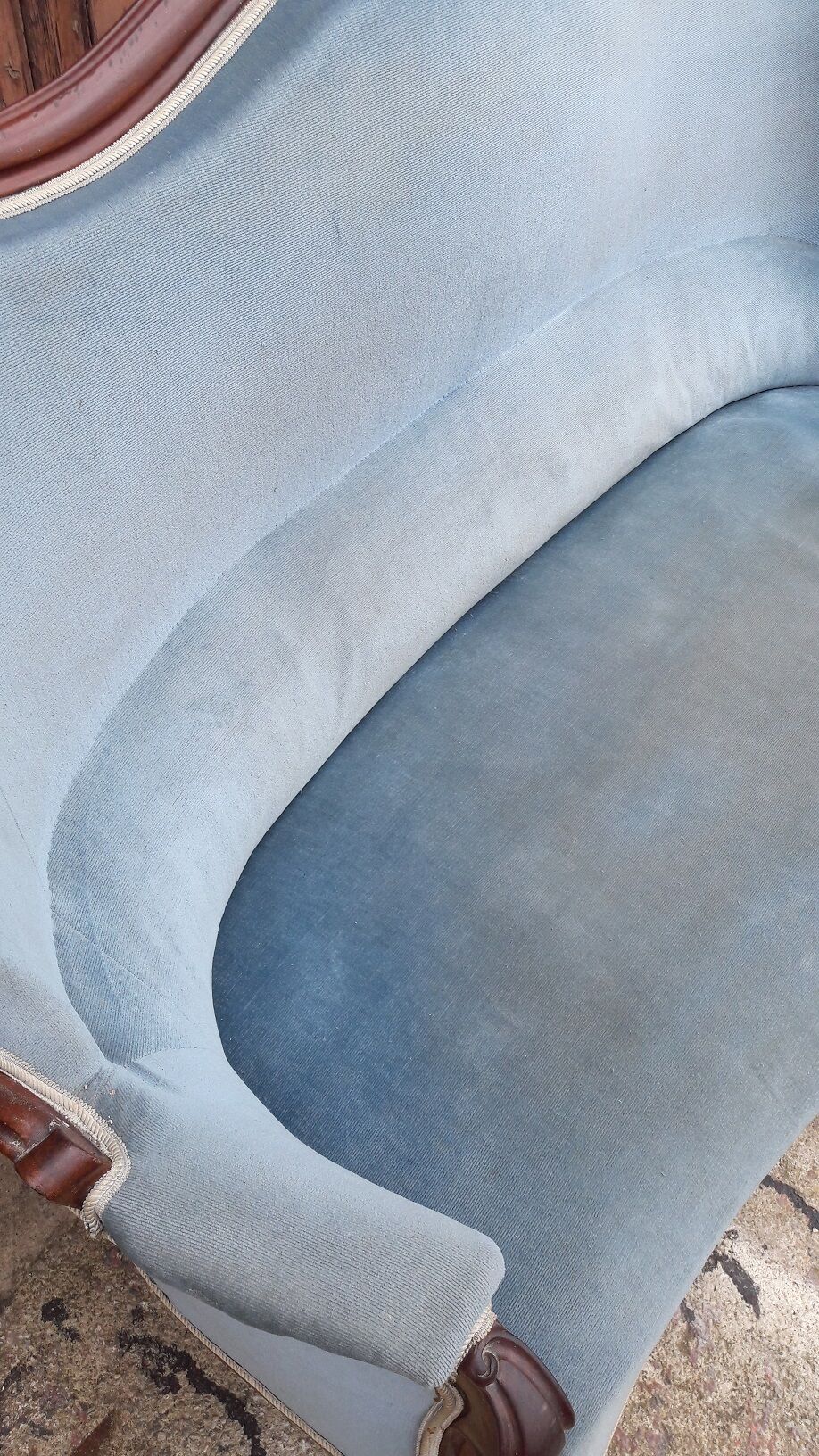 Bench sofa Louis Philippe 19th