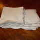 Nappe brodée vintage 250 x 170 et 12 serviettes