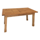 Vintage solid oak farmhouse table