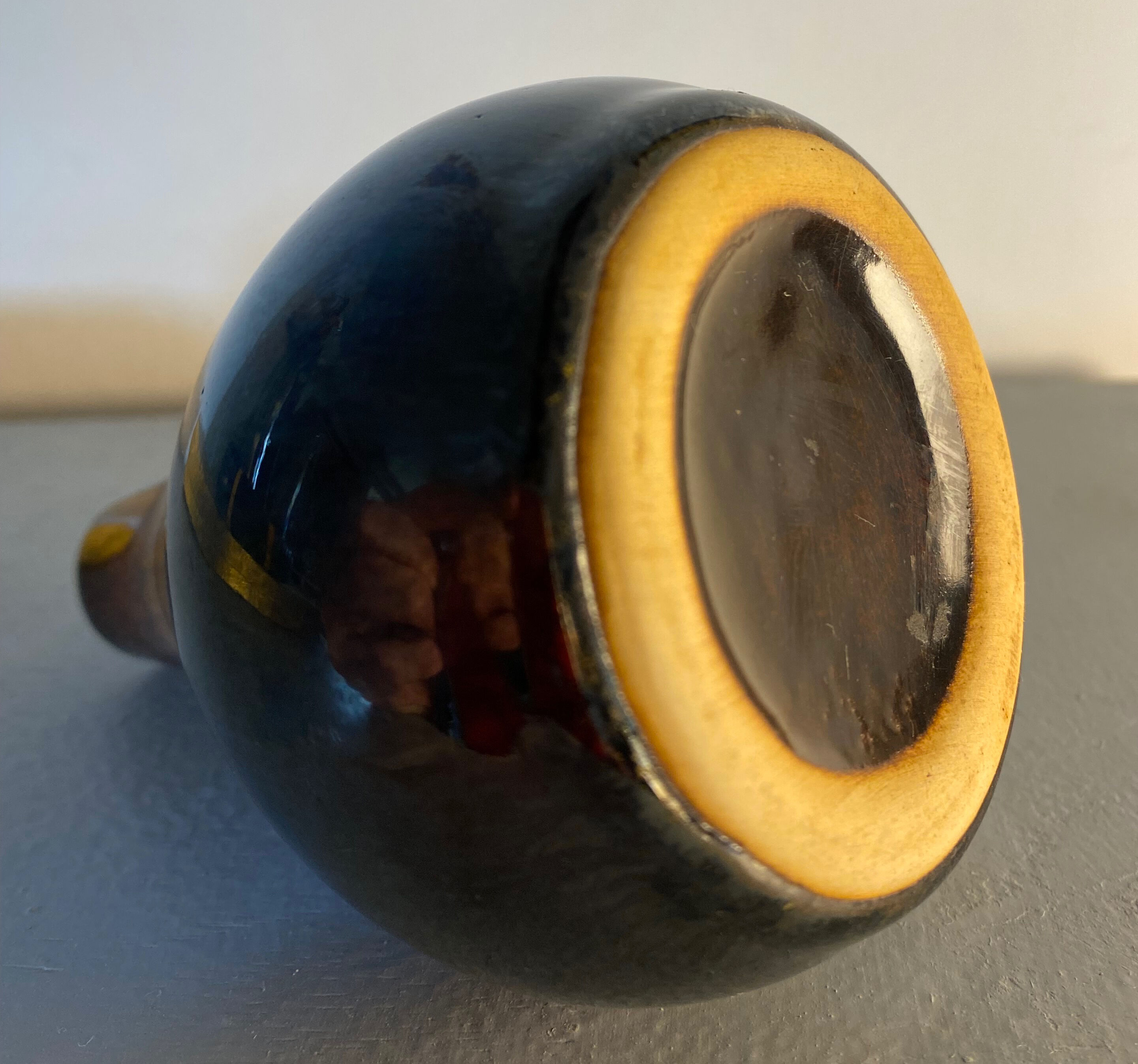 Soliflore ancient flamed vase