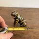 Animal Figurine Sculpture Glazed Terracotta Tiger Alebrije Mexico 1/2