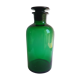 Pot apothicaire vert vintage