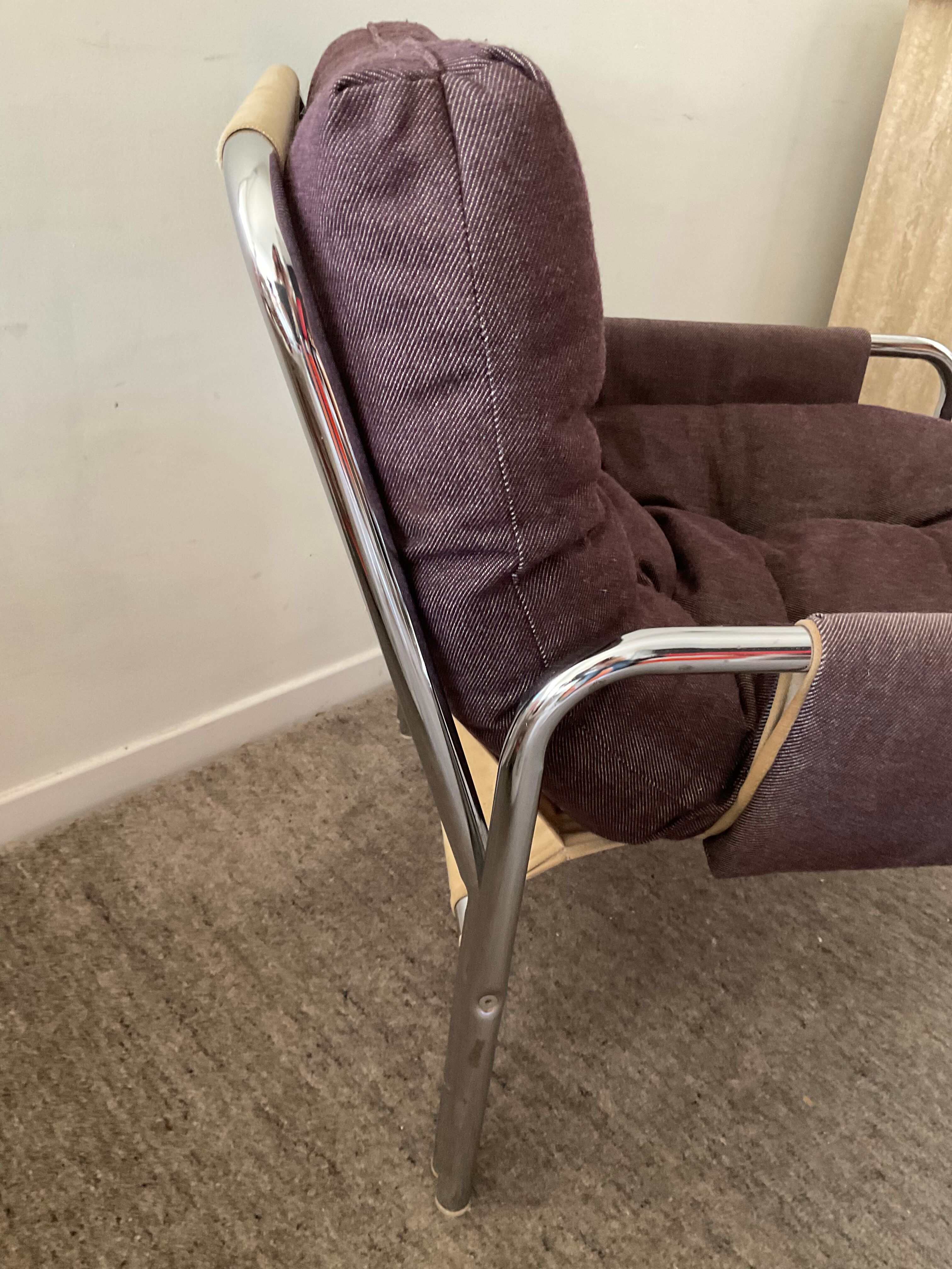 Vintage armchair Bauhaus style 70s