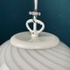 Swirling glass pendant from Murano by Vetri, Italy, 1970s.