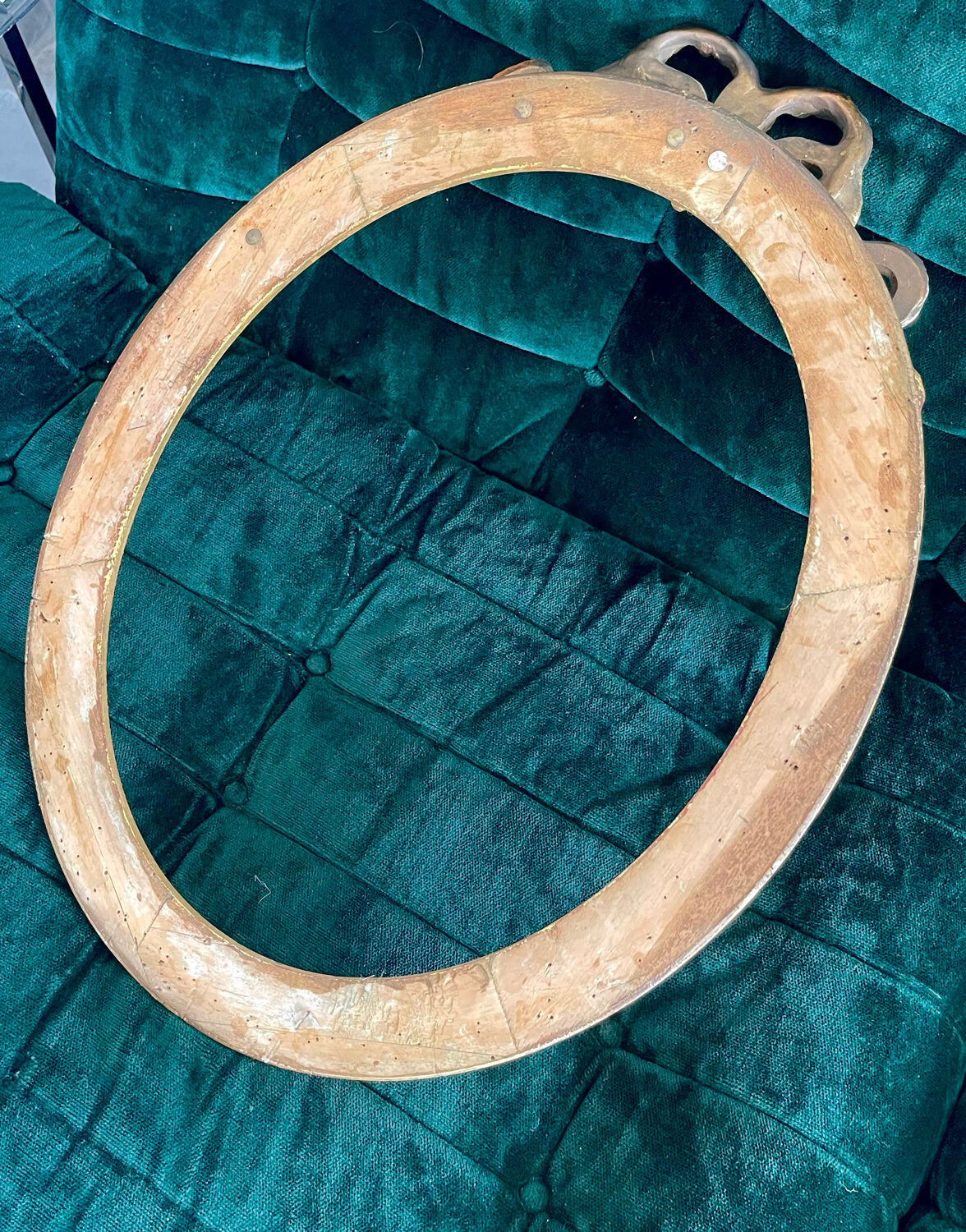 Old gilded wooden frame 59cmX45cm