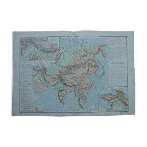 Carte de l'Asie datant