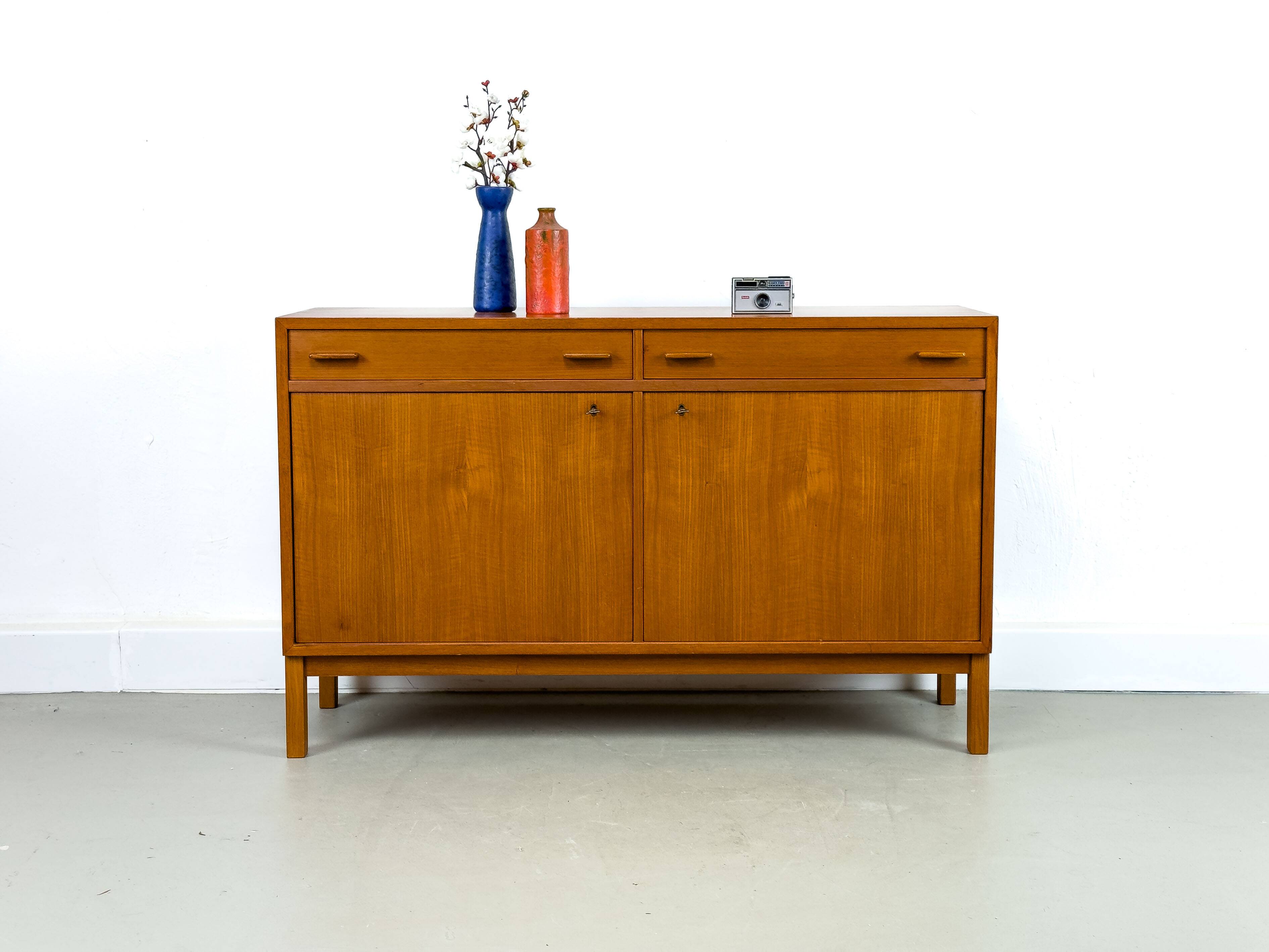 Small Teak Sideboard by Interier Praha, 1960s