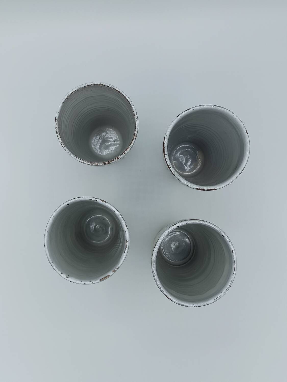 Vintage ceramic cups - Alexandre Kostanda - Vallauris