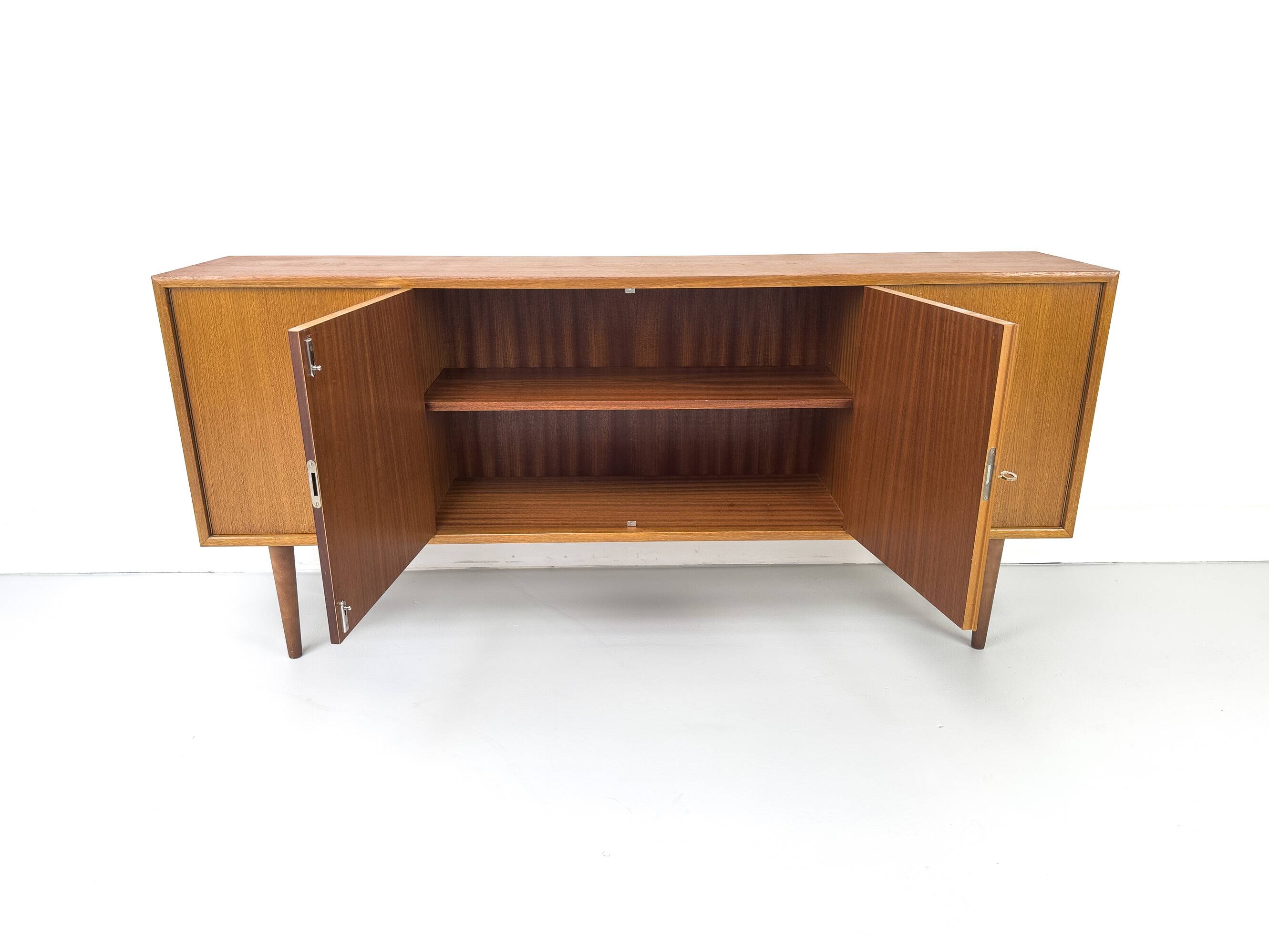 Mid Century Teak Sideboard by WK Möbel, 1960s