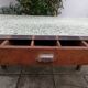 1950s oak kitchen table