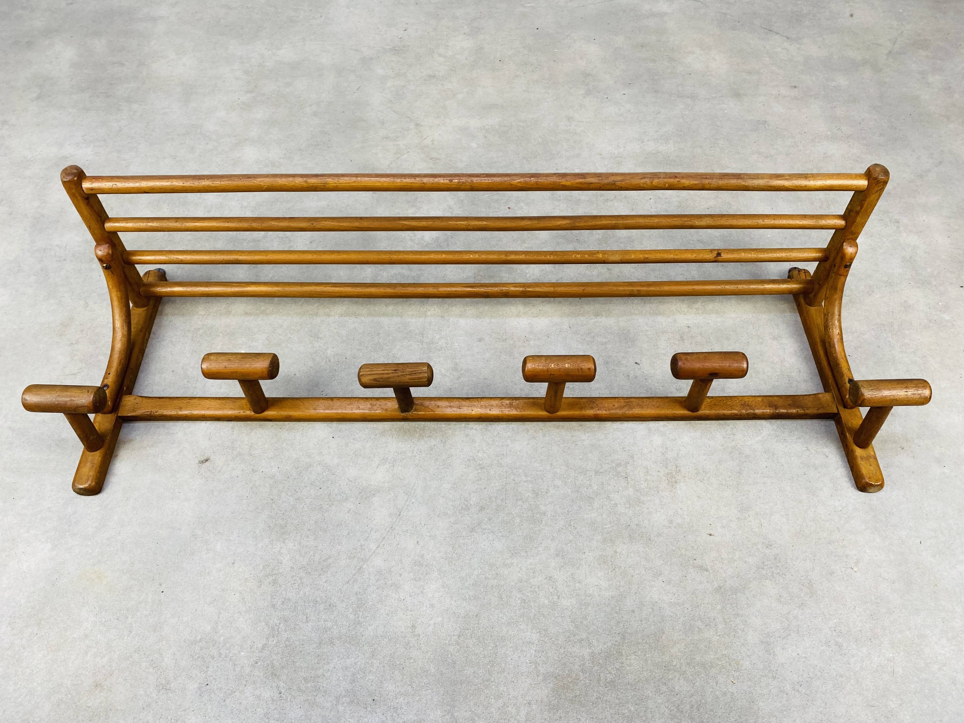 Wall coat rack bentwood bistrot GYF