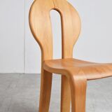 Rainer Daumiller pine wood dining chairs for Hirtshals Savvaerk - set of 4 - 1970s